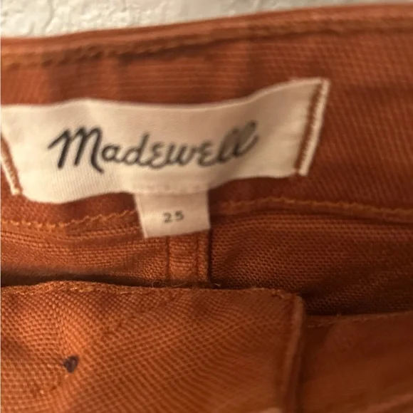 Madewell Terracotta Pants - Picture 3 of 6